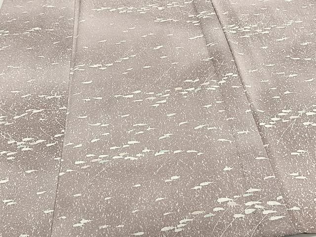 平和屋着物▽小紋 単衣 抽象文 洗える着物 CAAS2415xi