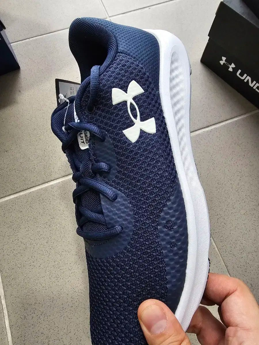 UNDER ARMOUR アンダーアーマー ランニングシューズ UA Charged Pursuit3 280 ネイビー