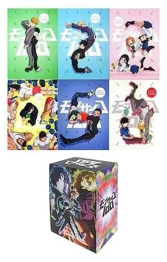 アニメBlu-ray Disc モブサイコ100 初回仕様版 全6巻セット Amazon.co.jp全巻収納BOX付き
