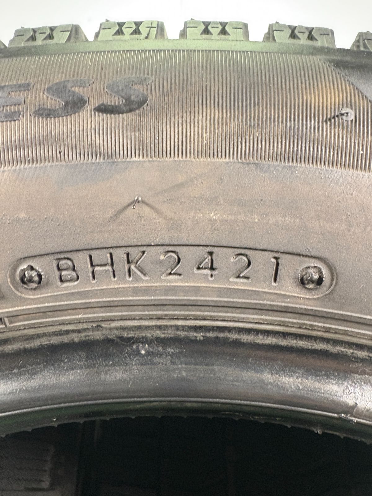 215 55R17 ブリヂストン ICE 4本 冬タイヤ スタッドレス TA609 TRITUETUBI_COM