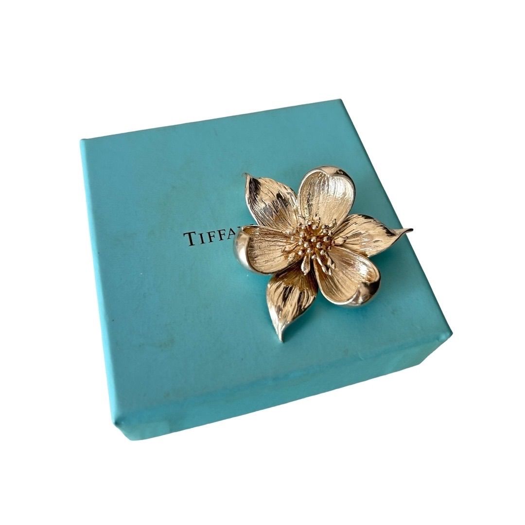Tiffany&Co. ティファニー ブローチ フラワーモチーフ SV925