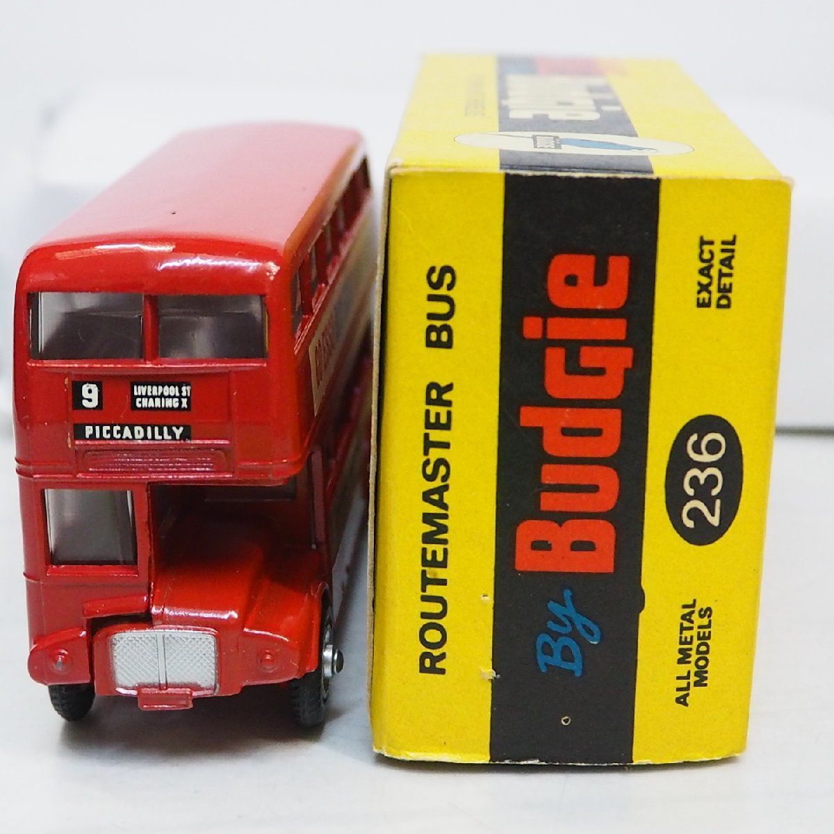 Budgie Models【ROUTEMASTER BUS 2階建ロンドンバス 赤