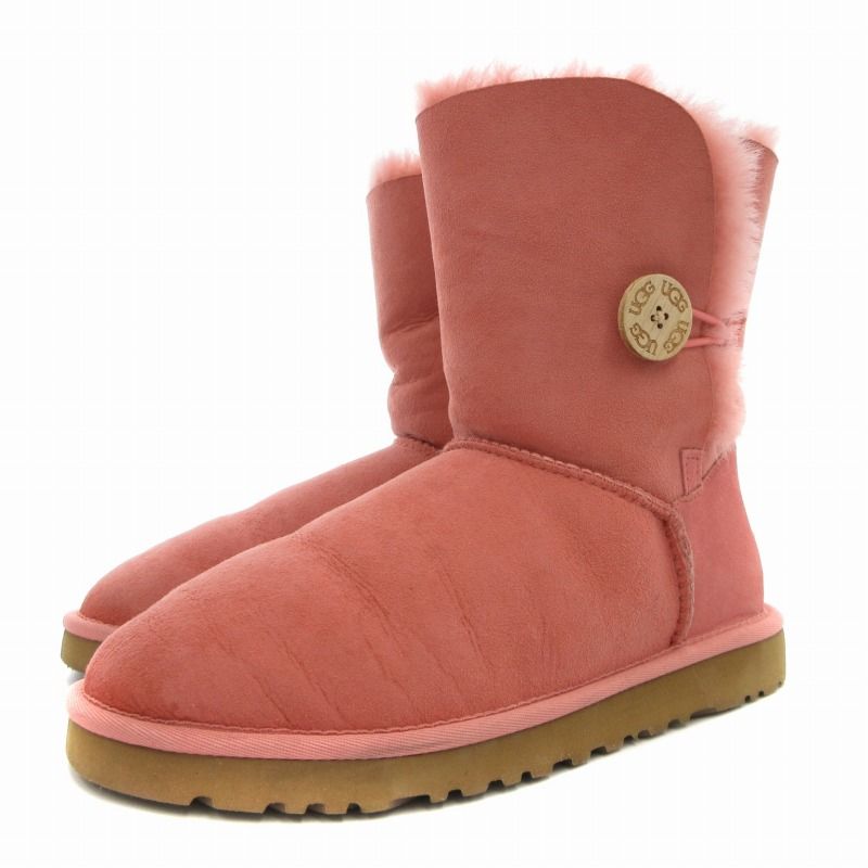 アグ UGG W BAILEY BUTTON ムートンブーツ ボア シープスキン W8
