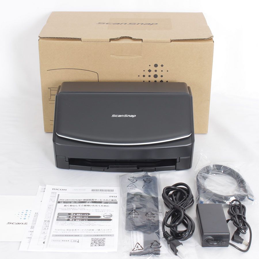 美品】PFU ScanSnap iX1600 FI-IX1600ABK ブラック ドキュメント