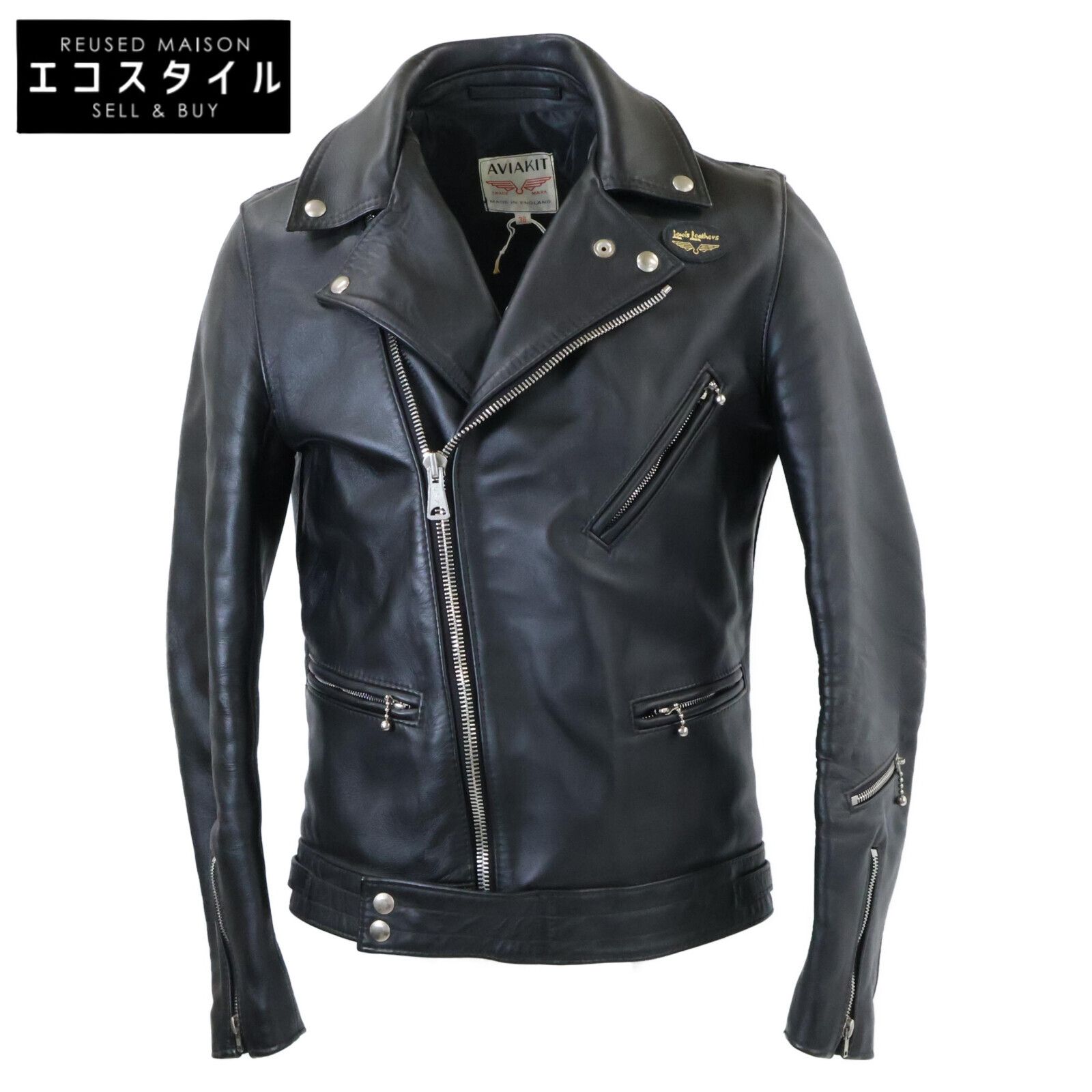 ヒロシ】ルイスレザー The REAL McCOY'S 別注 サイクロン 男のロマン