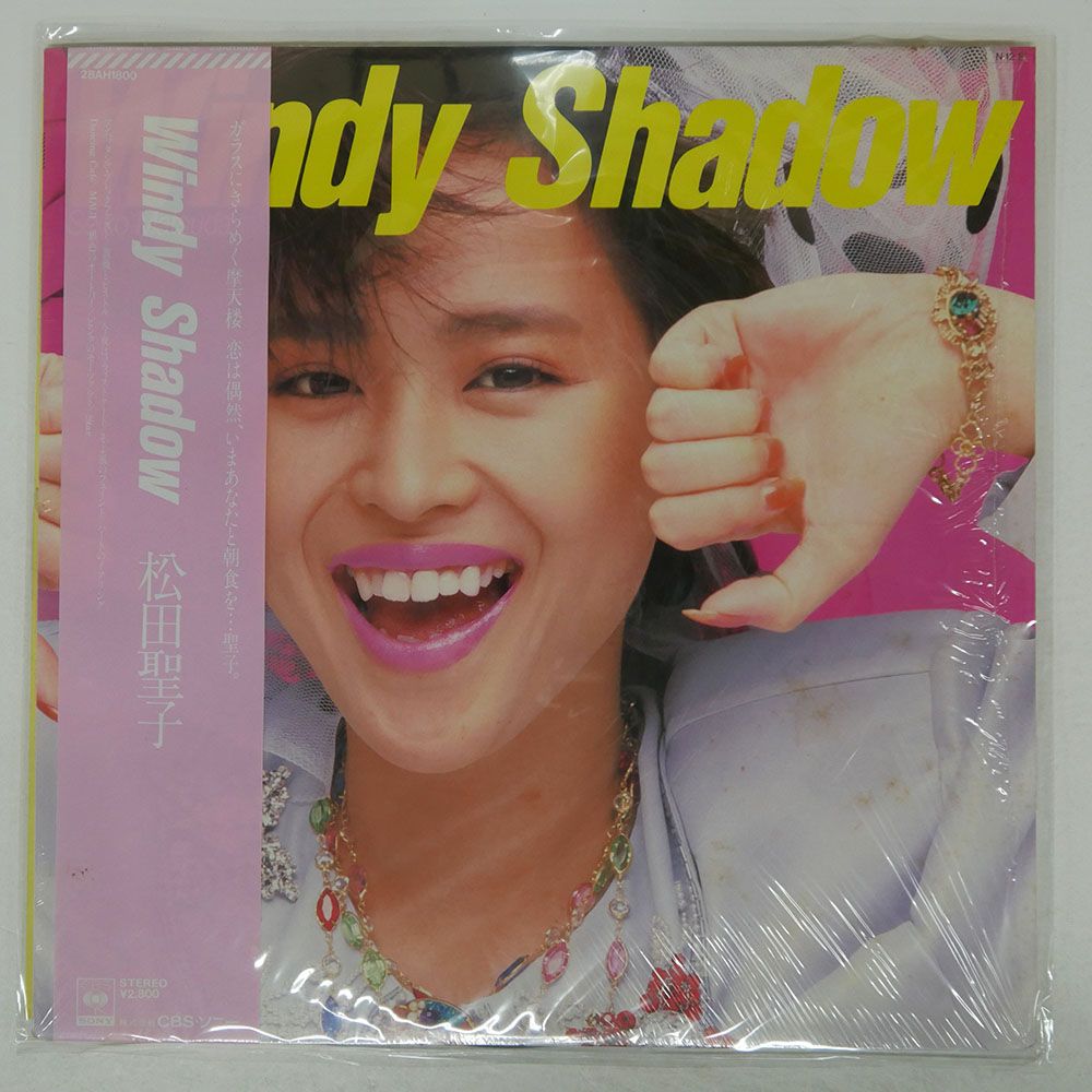 【 稀少未開封新品 】松田聖子／Windy Shadow 旧企画スリムケース仕様 Amazon.co.jp: A00366912LP松田聖子Windy Shadow 歌手 綺麗