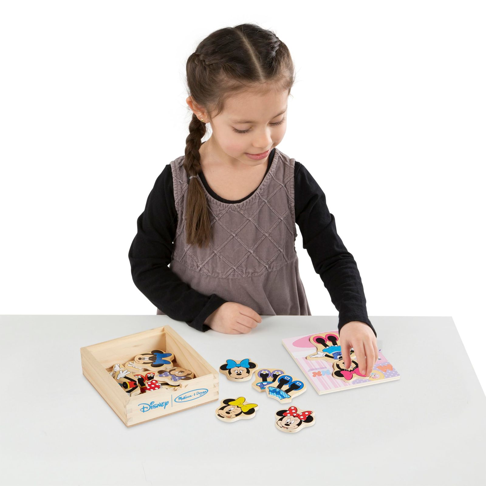 【新品未使用】 Melissa & Doug メリッサ&ダグ フロアパズルＭ38 メール便可】［Melissa & Doug メリッサ＆ダグ］木製サウンド