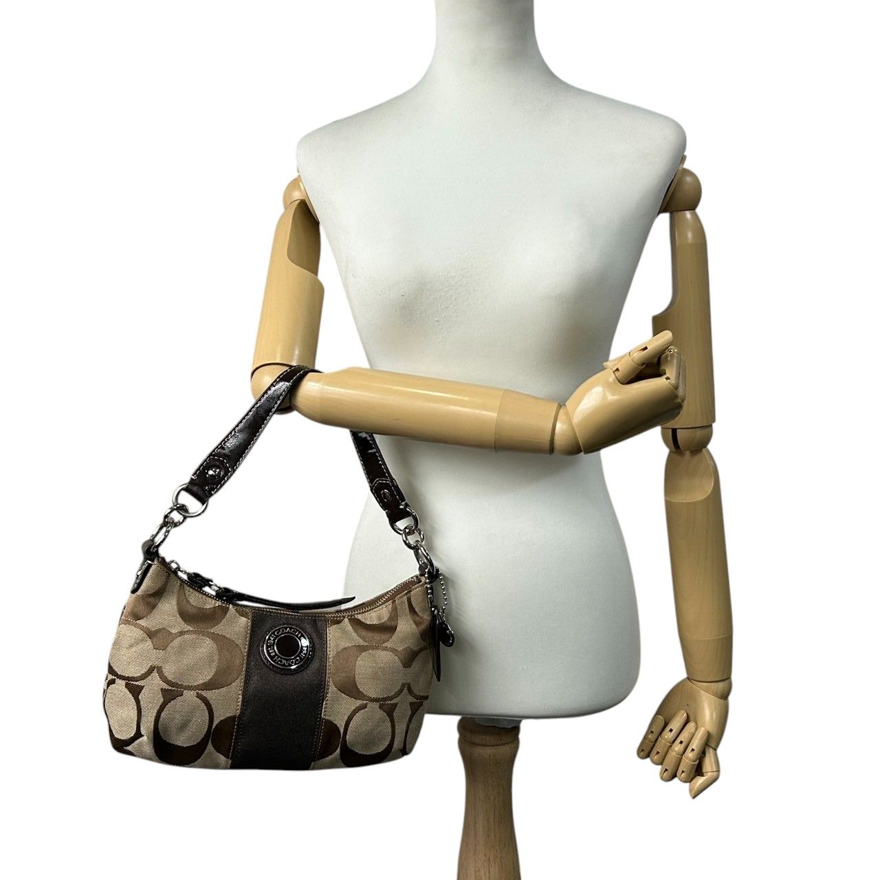 極美品】コーチ COACH 2WAY ハンドバッグ F19218 ショルダーバッグ  