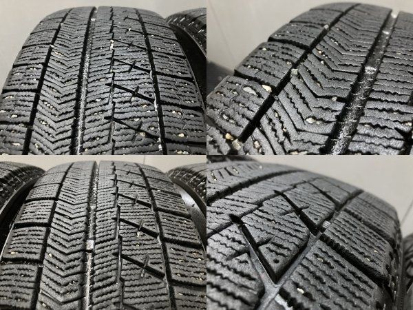 【BS BLIZZAK VRX 185/60R15】スタッドレス【HONDA フィット 純正ホイール 15インチ 6J4HPCD100+50】　(TF341)