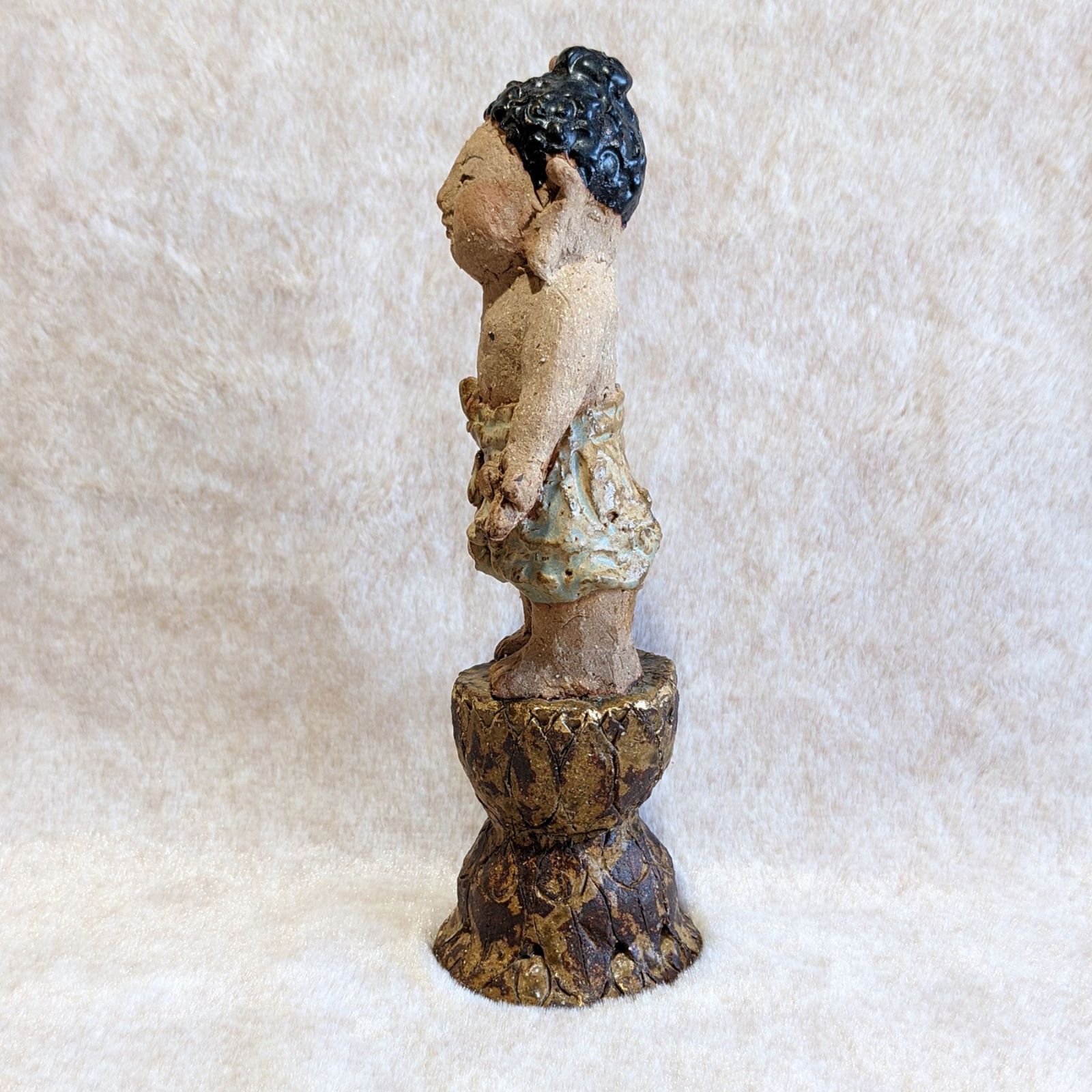 ささきようこさん作 陶人形 唯我独尊 - メルカリ