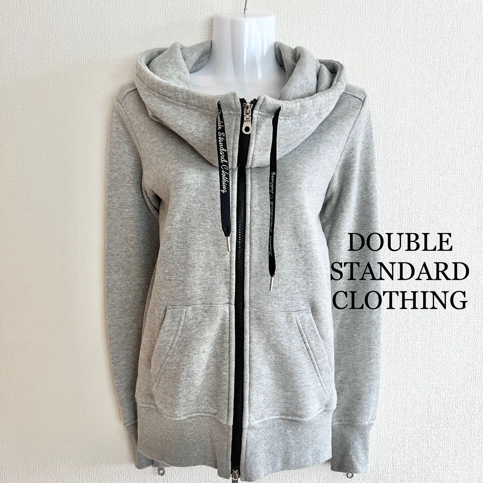 DOUBLE STANDARD CLOTHING ジップアップパーカー【☆美品】 - ANDY