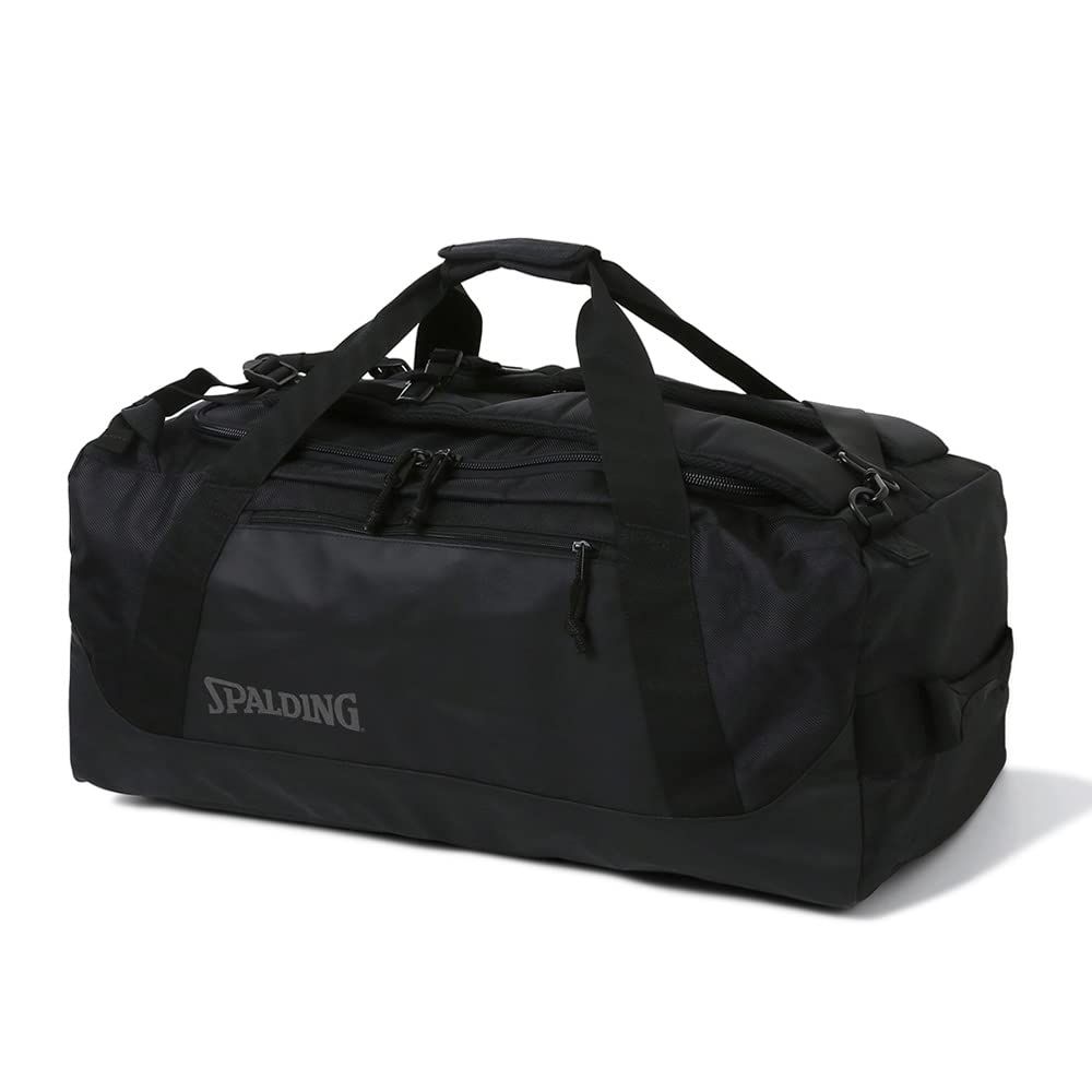 迅速発送 SPALDING スポルディング バスケットボール バッグ ヴァースダッフル 3WAY ブラック 50-018