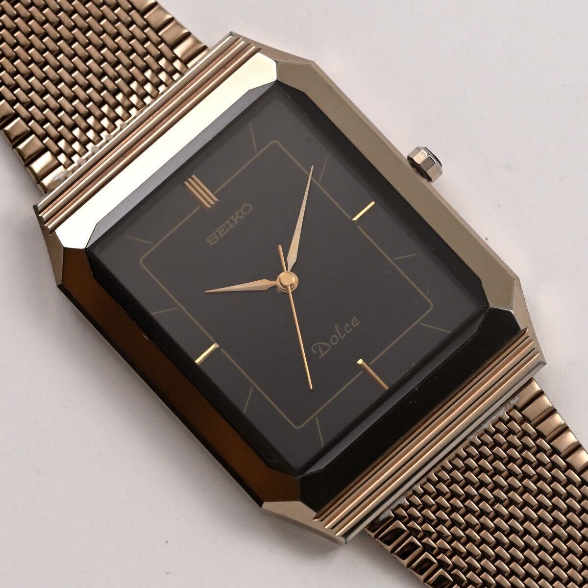 SEIKO】セイコー DOLCEドルチェ 27mm Tank Shape Dial TUNGSTEN 