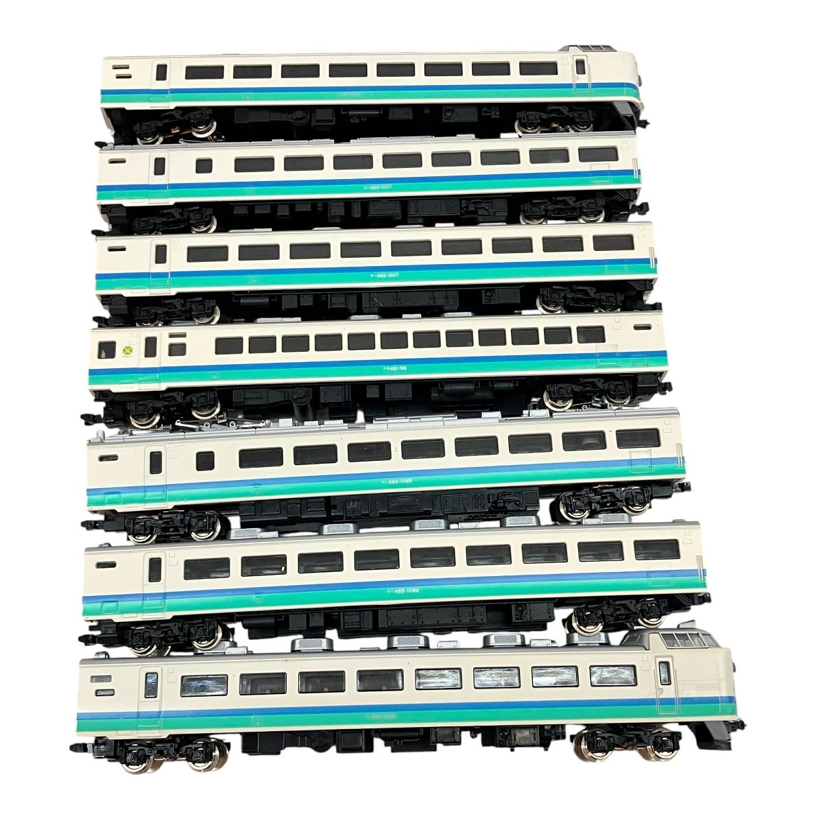 TOMIX 485系特急電車（北越•雷鳥•白鳥カラー） JR 485系特急電車(京都総合運転所・白鳥)基本セットA ｜製品情報