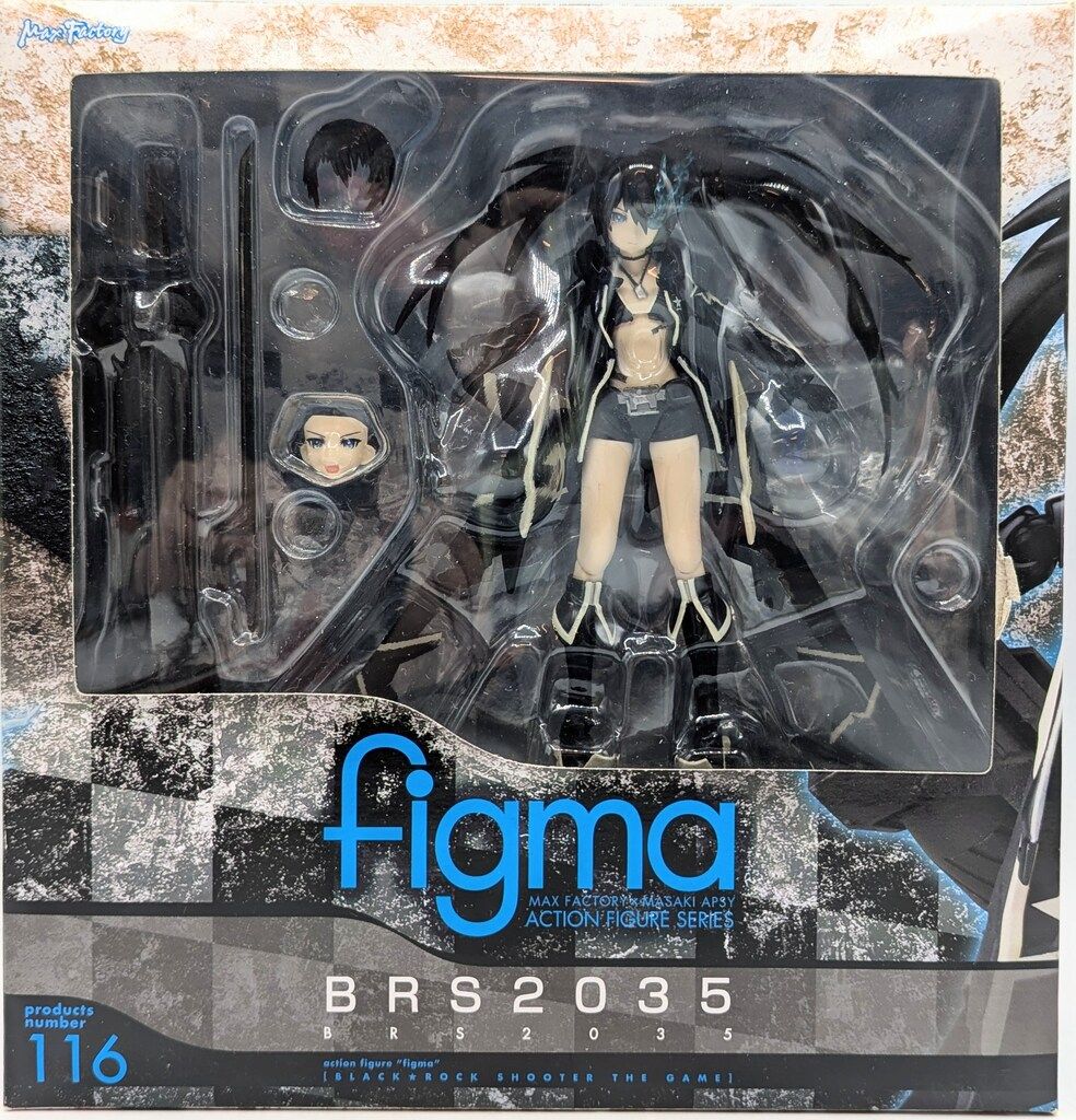 figma116 BRS2035 ブラック☆ロックシューター : figma