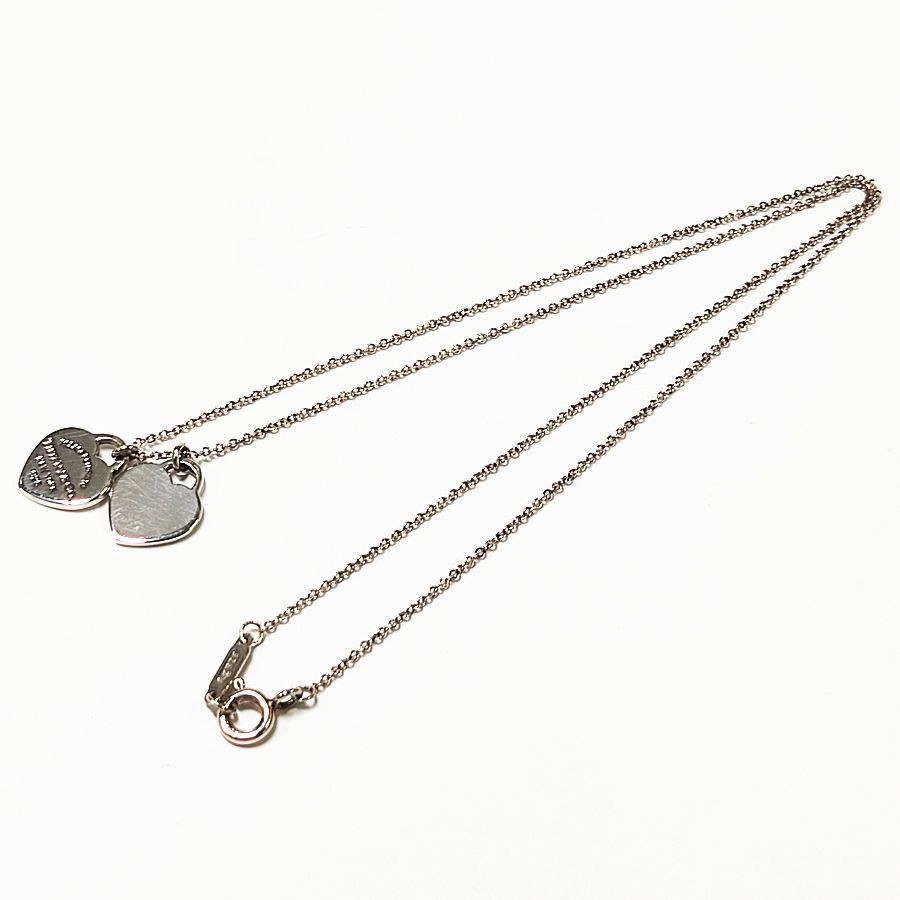 併売商品 ◆ ◆TIFFANY-Co. ティファニー リターントゥダブルハートネックレス SV925 シルバー レディース M1388