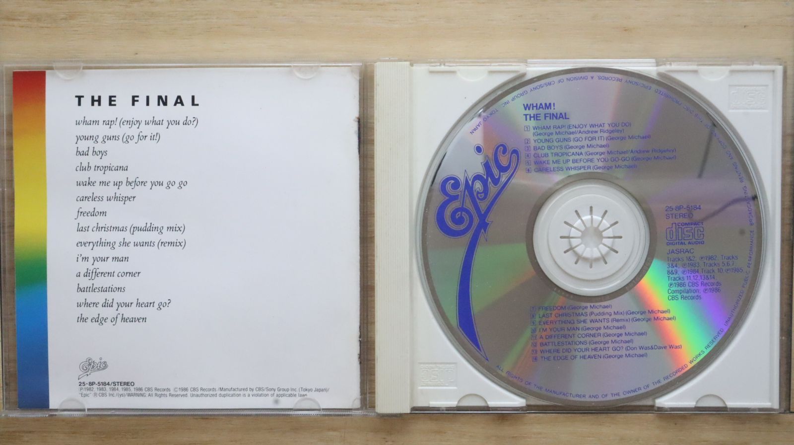 【プレミア盤】映画『ジュニア』サントラCD/国内盤/新品未開封 国内盤CD☆ワム!/Wham!□ ザ・ファイナル 【258P5184