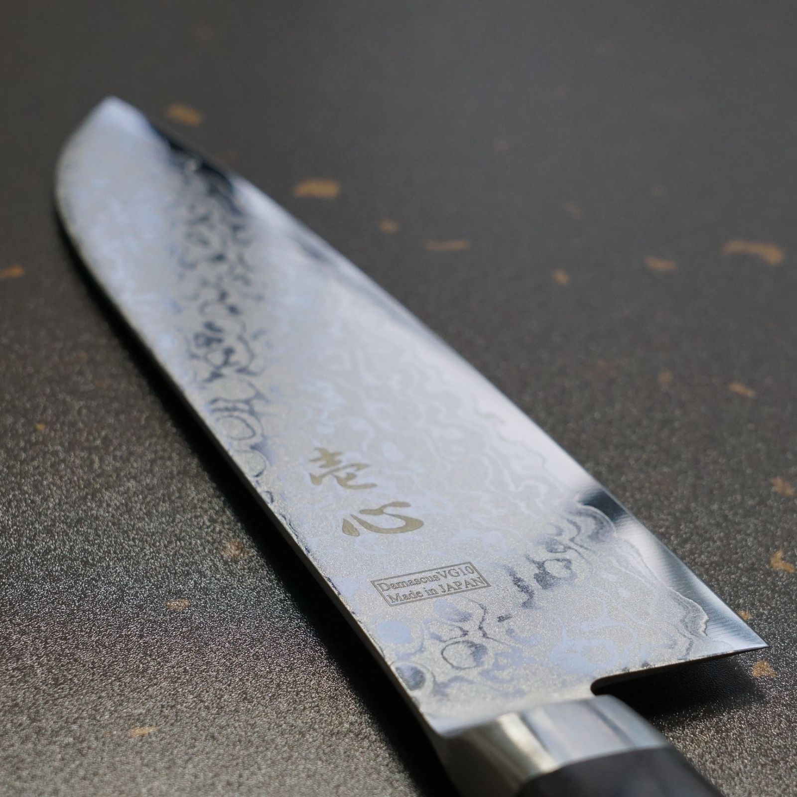 関の刃物 プロ用高級包丁 三徳包丁 165mm V金10号17層ダマスカス 一心刃物】 包丁 三徳包丁 165mm 34層ダマスカス V金10号