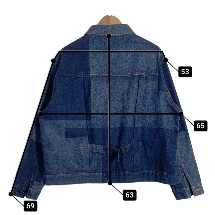 値下げ！ニードルス　ジャケット　インディゴ Needles ニードルズ MW Jean Jacket 14oz Denim デニム