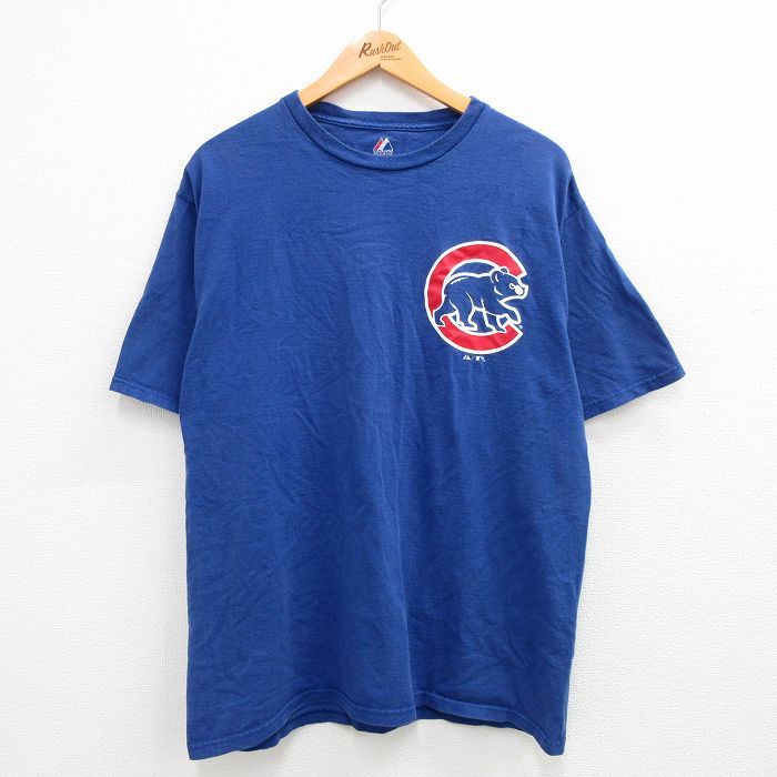 L/古着 半袖 ビンテージ Tシャツ メンズ 00s MLB シカゴカブス