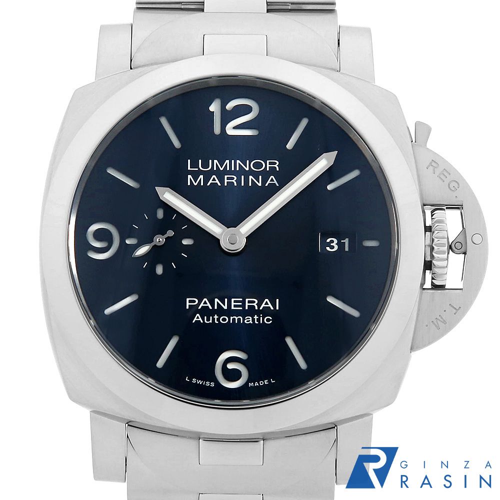 パネライ ルミノール マリーナ スペッチオ ブルー PAM01316 X番 中古 メンズ