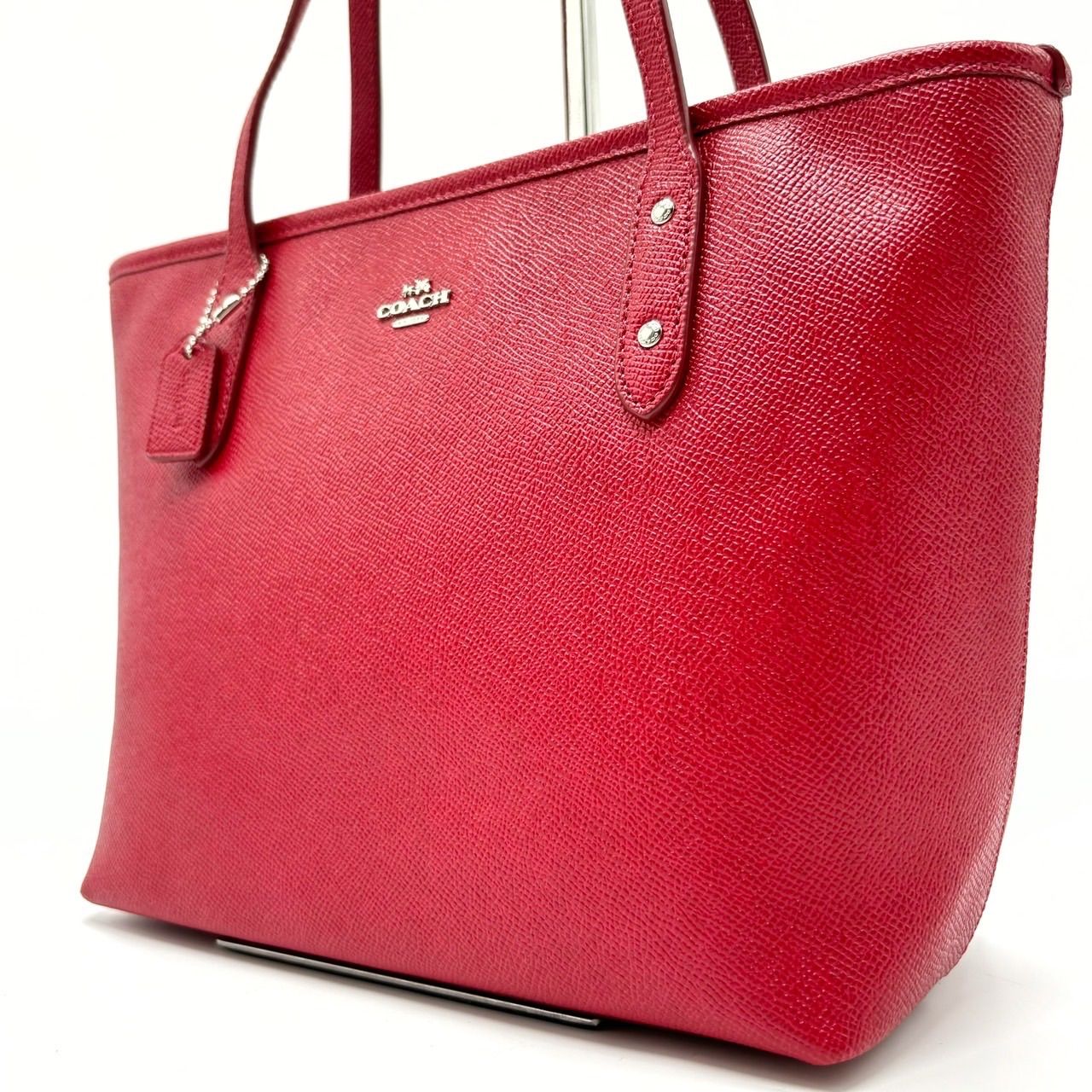 美品　COACH レッド トートバッグ コーチ COACH バッグ （レッド） - ファッション通販 MAGASEEK(マガシーク)