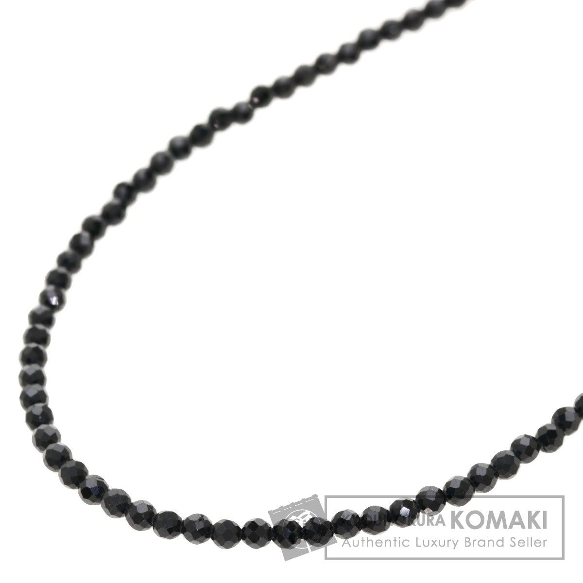 SELECT JEWELRY ブラックスピネル 5本セット ネックレス 金属製