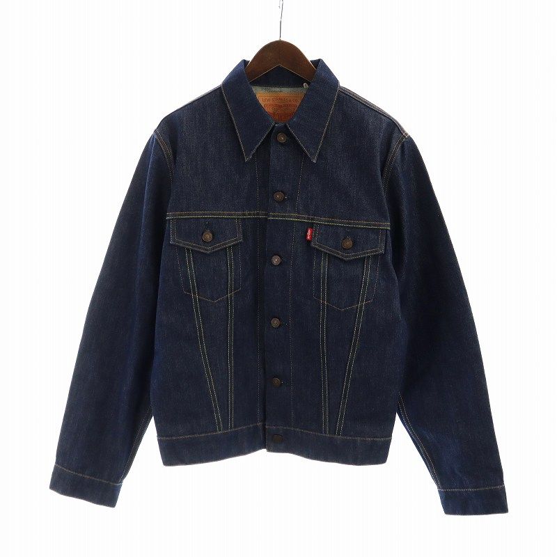 Levi's リーバイス デニムジャケット 70505-0124 USA製 Levi's - リーバイス 70505-0124 LVC デニムジャケット USA製 Mの通販