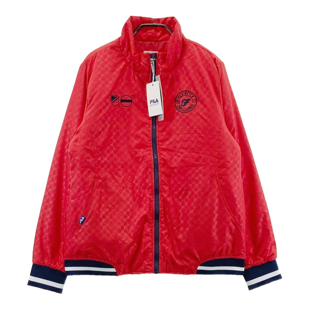 FILA フィラ ゴルフ ジャケット LLサイズ サイズ：LL FILA GOLF フィラゴルフ 中綿 ジップジャケット ロゴ 総柄
