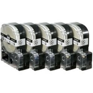キングジム テプラ PROテープ|ラベルライター用テープ 20個入り ロングタイプ SS12KL ホワイト 白