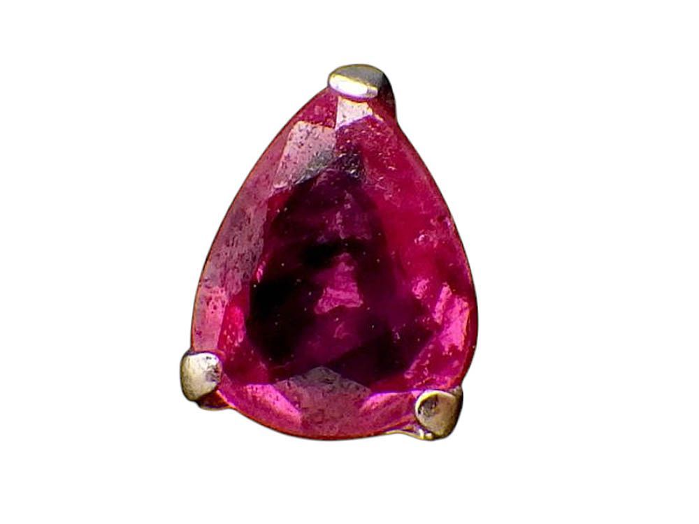 Ruby0.15ct×2 Earring