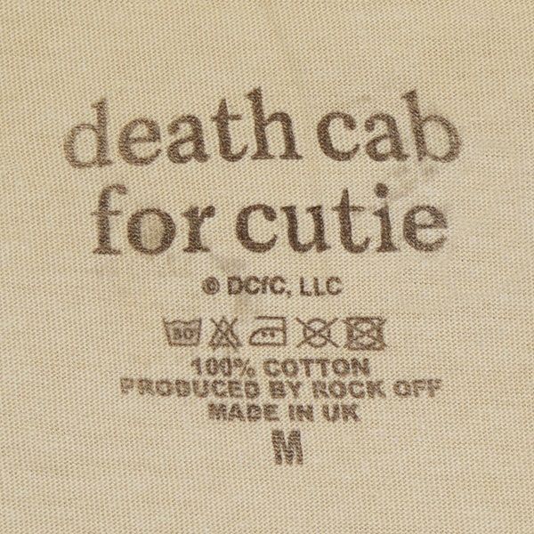 DEATH CAB FOR CUTIE デスキャブフォーキューティー String Theory Tシャツ