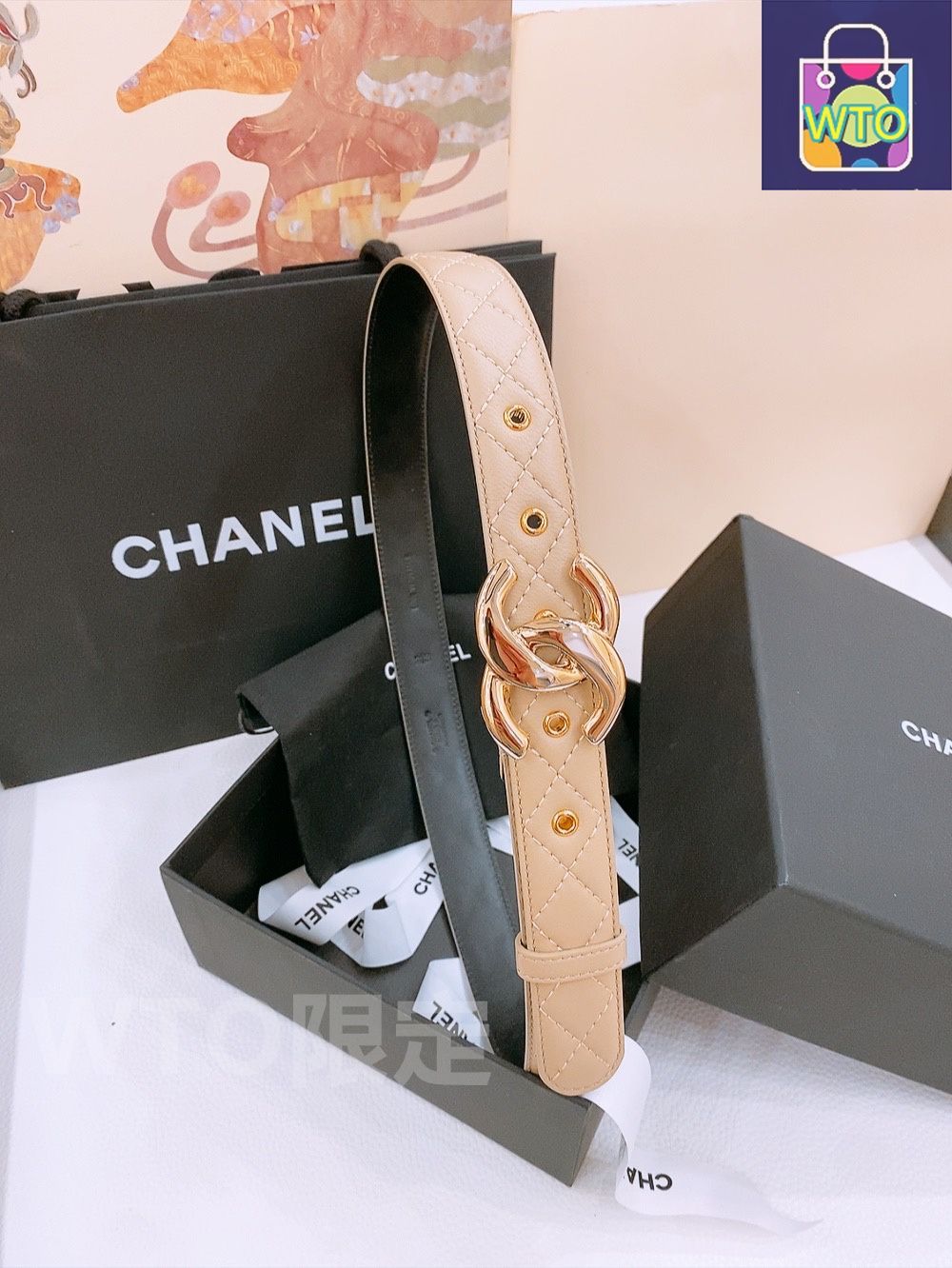 今日特価】Chanel シャネル 新款 レディースベルト - メルカリ