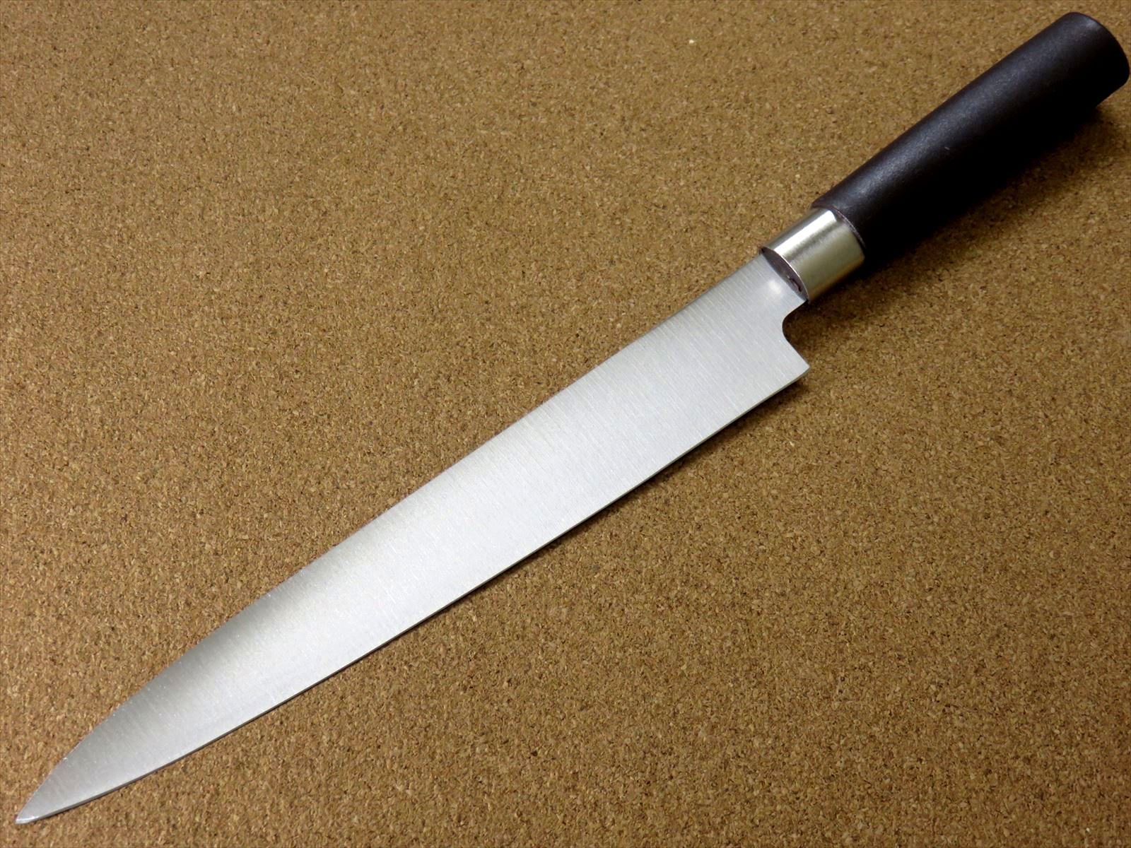 関の刃物 刺身包丁 20.5cm (205mm) 濃州正宗作 ステンレス刃物鋼 片刃