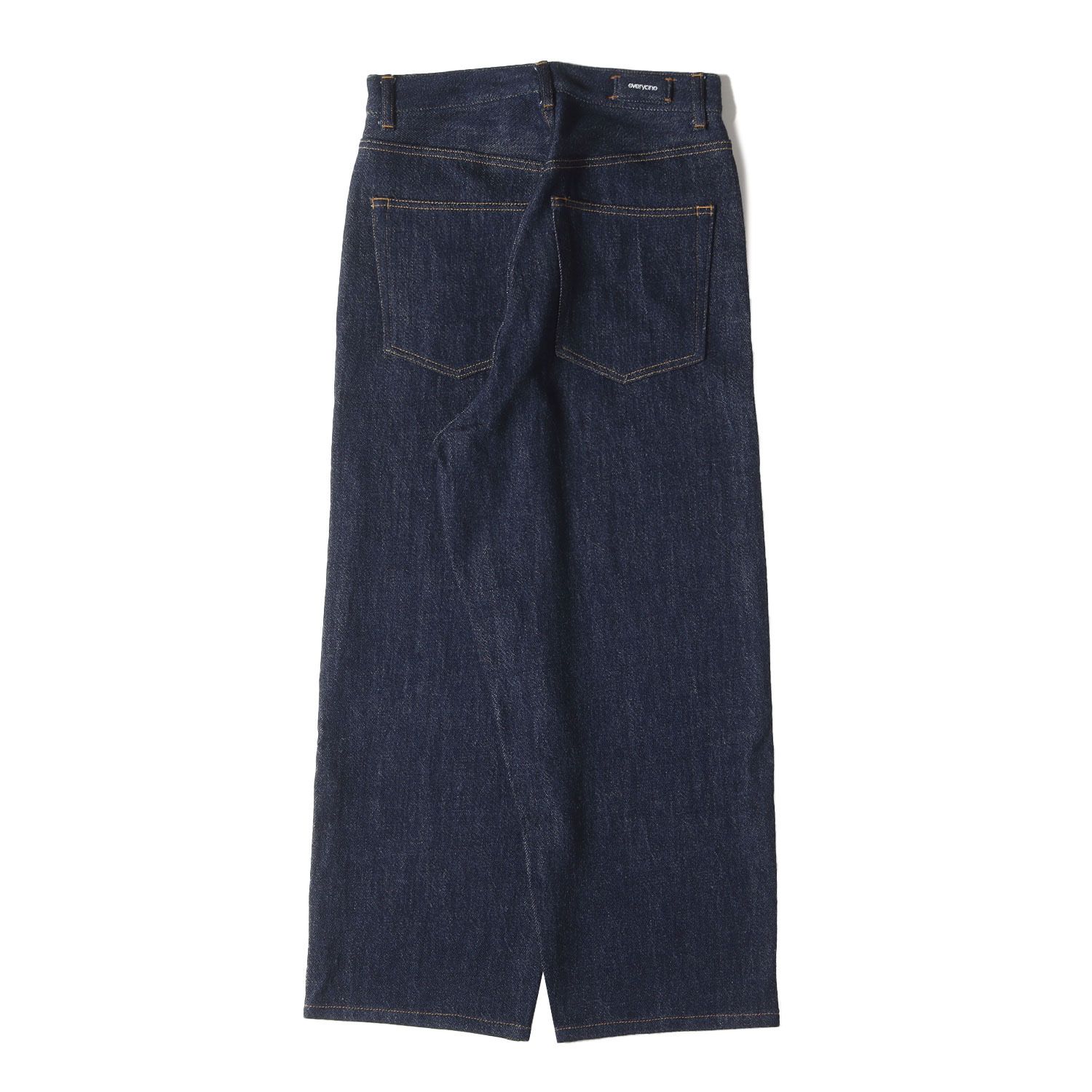 美品 everyone エブリワン パンツ サイズ:S 24SS ワイド ソフト デニム 