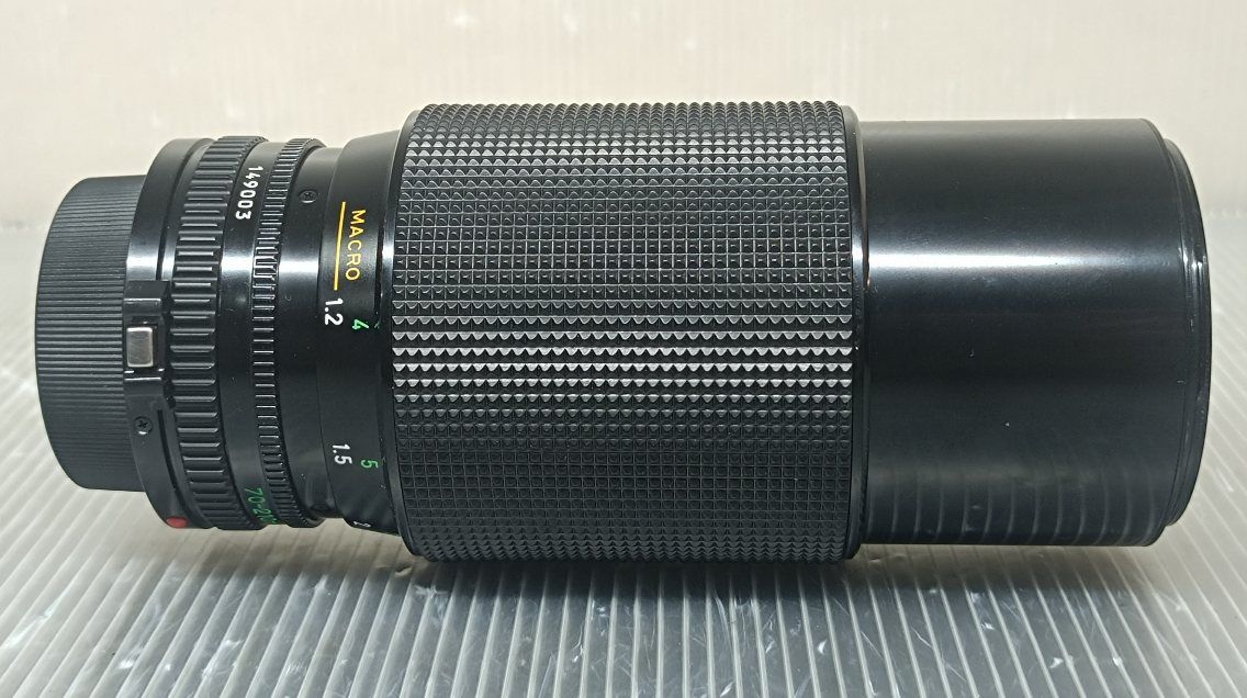 低価HOT キャノンズームレンズFD70~210mm1:4前レンズ内一点くもり有り