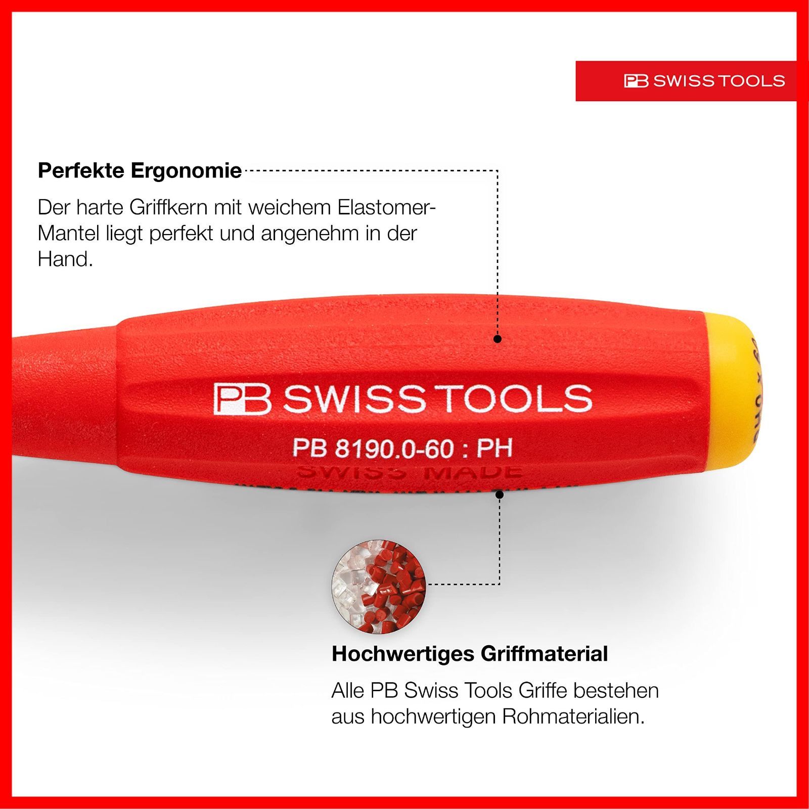 PB SWISSTOOLS 8242 スイスグリップ・ドライバーセット ホルダー付