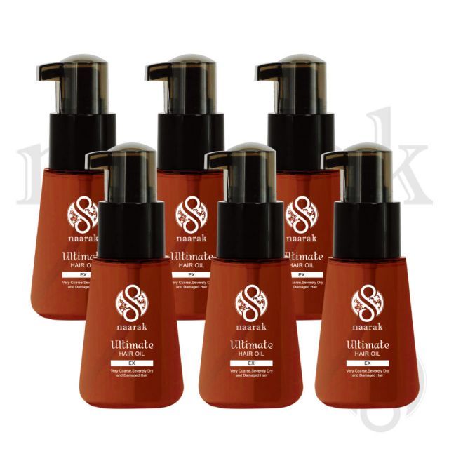 ナーラック アルティメイト ヘアオイル エクストラ 6本 まとめ買い Ultimate HAIR OIL EX