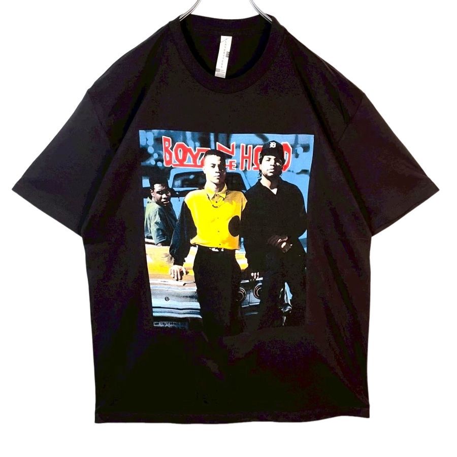 BOYZ N THE HOOD ビンテージRAP 映画Tシャツ ICE CUBE eazy-e tシャツ