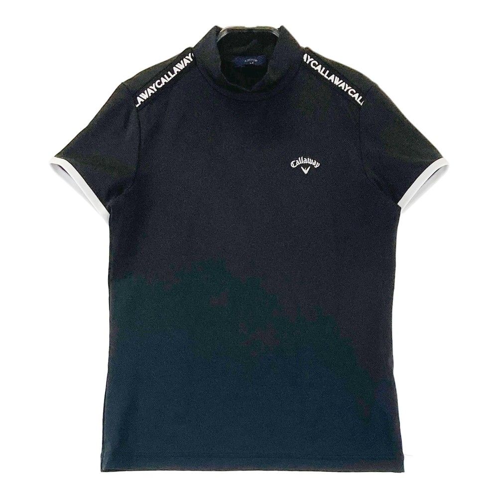 サイズ:S CALLAWAY キャロウェイ ハイネック 半袖Tシャツ ブラック系 サイズ:S CALLAWAY キャロウェイ ハイネック 半袖Tシャツ ブラック系