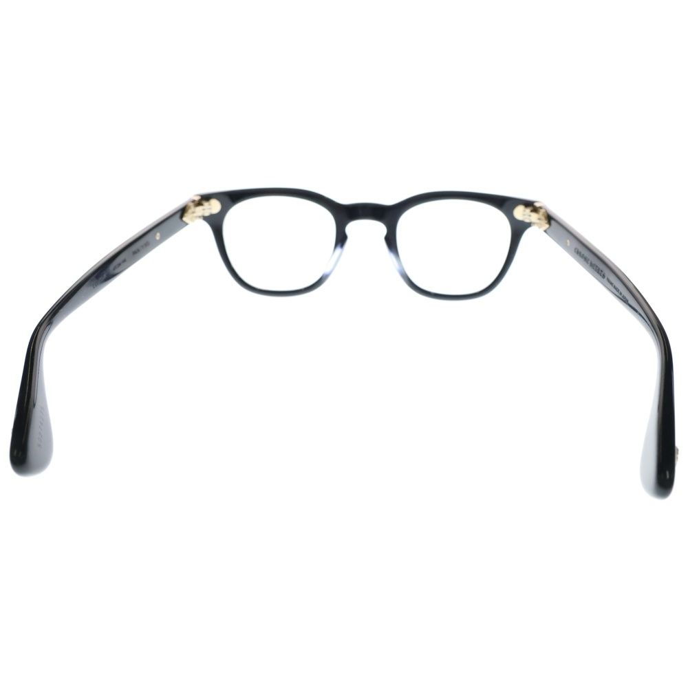 CHROME HEARTS クロムハーツ PANTY HO パンティー ホー ウェリントンフレーム クリアレンズ メガネ 眼鏡 アイウェア ブラック|ゴールド