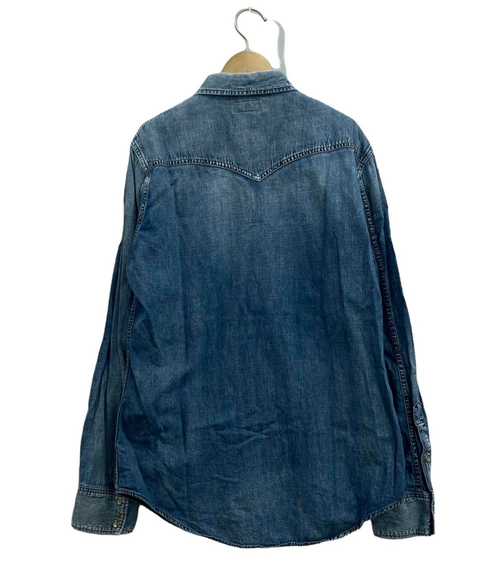 訳あり サンローラン デニムシャツ メンズ SIZE L (L) SAINT LAURENT 訳あり サンローラン デニムシャツ メンズ SIZE L (L) SAINT LAURENT