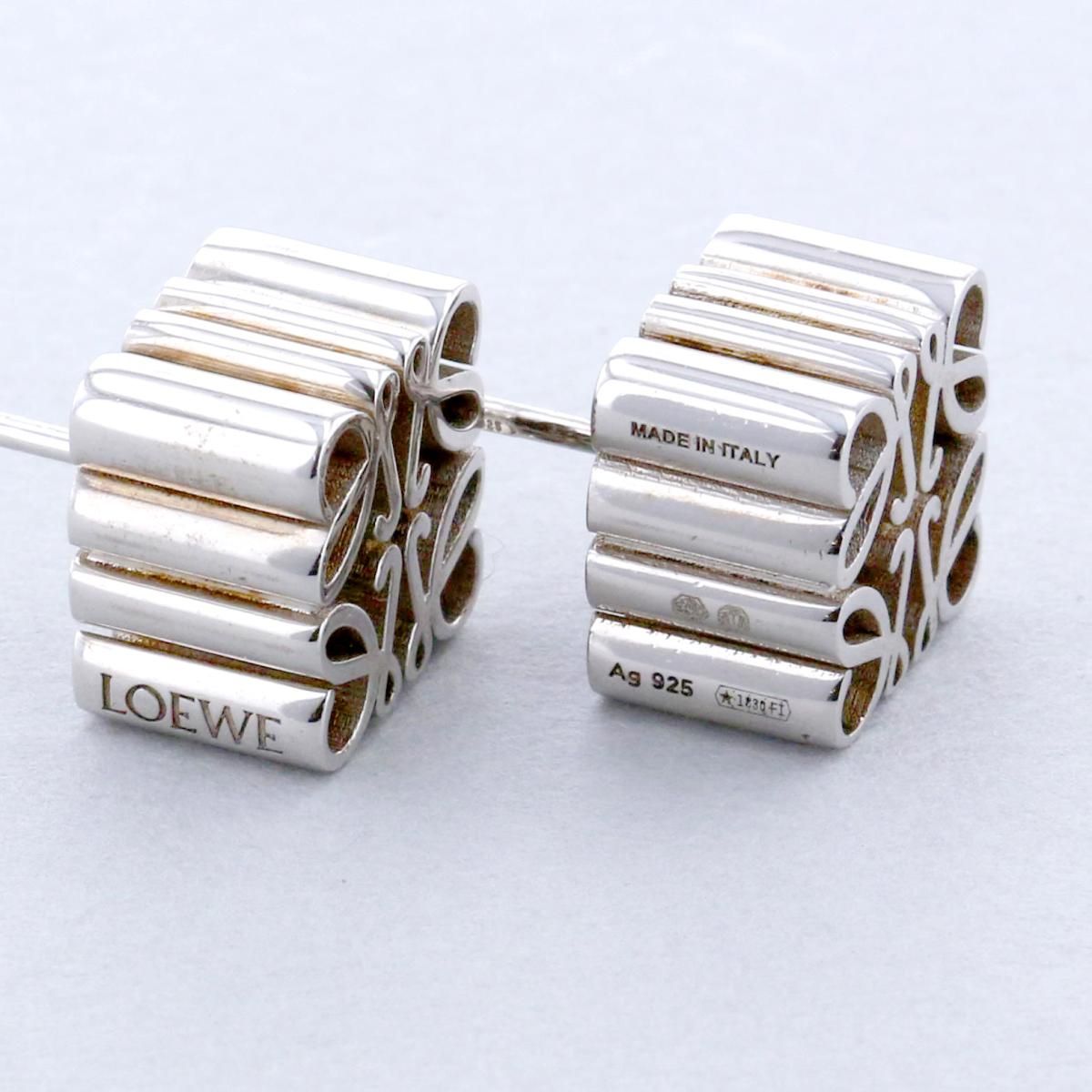 中古】 LOEWE （ロエベ） ｱﾅｸﾞﾗﾑ ﾋﾟｱｽ ブランドジュエリー ピアス 