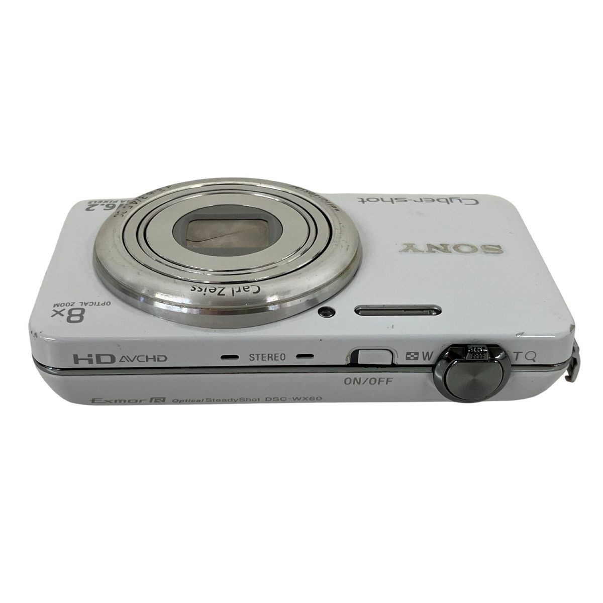 SONY Cyber-shot DSC-WX60 コンパクトデジタルカメラ コンデジ デジカメ ホワイト T10470195