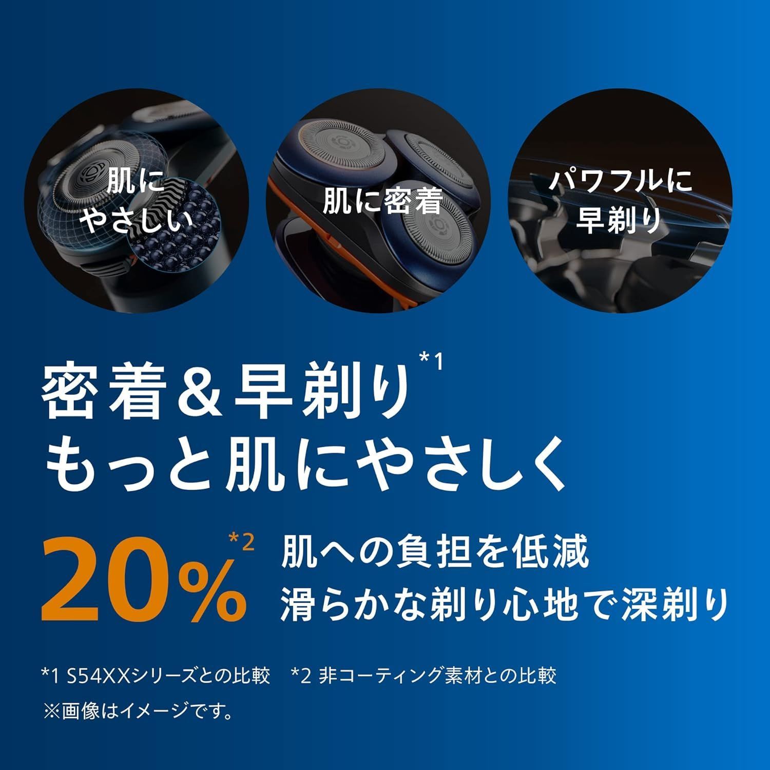 フィリップス 5000X シリーズ メンズ 電動シェーバー 回転式 髭剃り 27枚刃・360-Dフレックスヘッド X5012/05 オレンジ/アドリアブルー