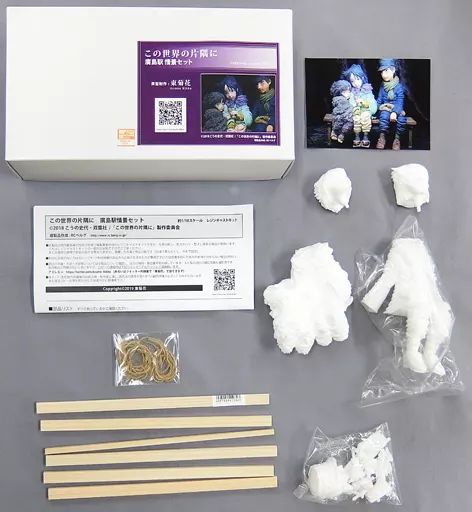 東菊花 1/10 この世界の片隅に 廣島駅 情景セット レジンキャストキット Yahoo!オークション - 1&frasl;10 この世界の片隅に 廣島駅情景セット すずさ