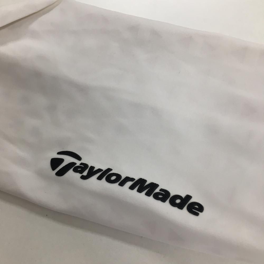 【美品】テーラーメイド ボレロ 白×黒 内側総柄 アームカバー  レディース L ゴルフウェア TaylorMade