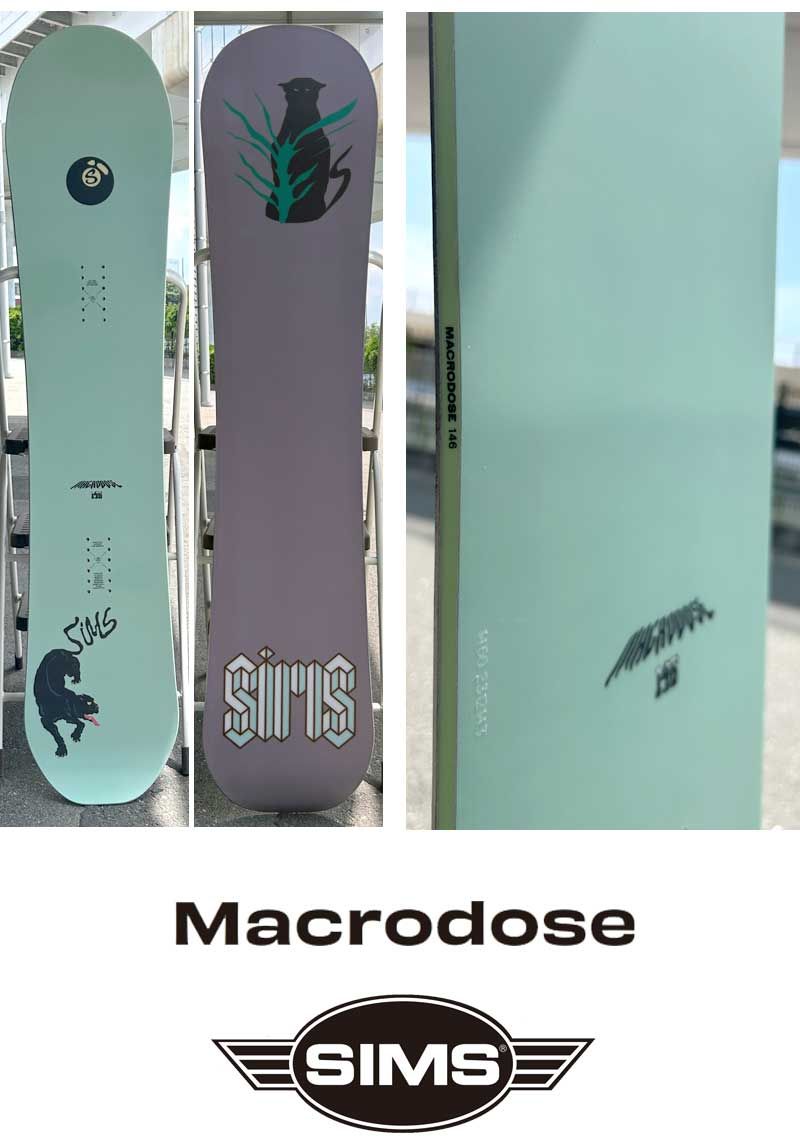 23-24 SIMS / シムス MACRODOSE マクロドーズ メンズ スノーボード