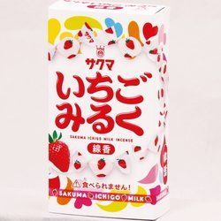 数量限定】カメヤマ いちごみるく ミニ寸線香 約50g - メルカリ