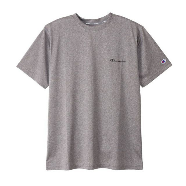 HANES ヘインズ SHORT SLEEVE T-S チャコール 5Lサイズ C3-XS306L 80 | スポーツ 運動 服 衣類 ウエア ウェア トップス ショートスリーブ Tシャツ 半袖 着心地 デザイン UVカット メッシュ素材 機能性 ブラ
